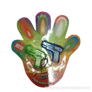 Gun Toy with Finger Lights